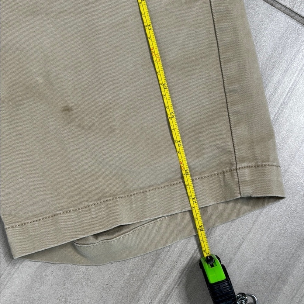 Nautica Tan Flat Front Shorts Lightweight Casual - Picture 9 of 9